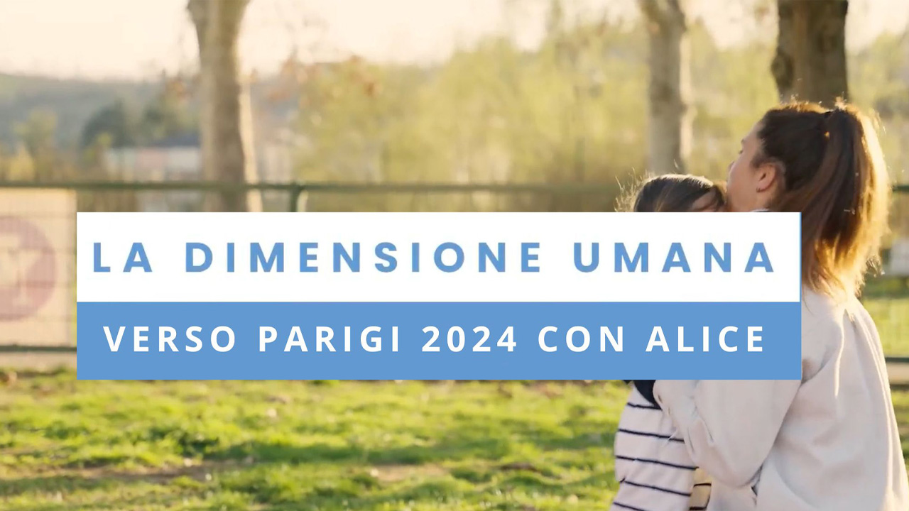 LA DIMENSIONE UMANA. Verso Parigi 2024 con Alice Sotero - il trailer - immagine di copertina del video