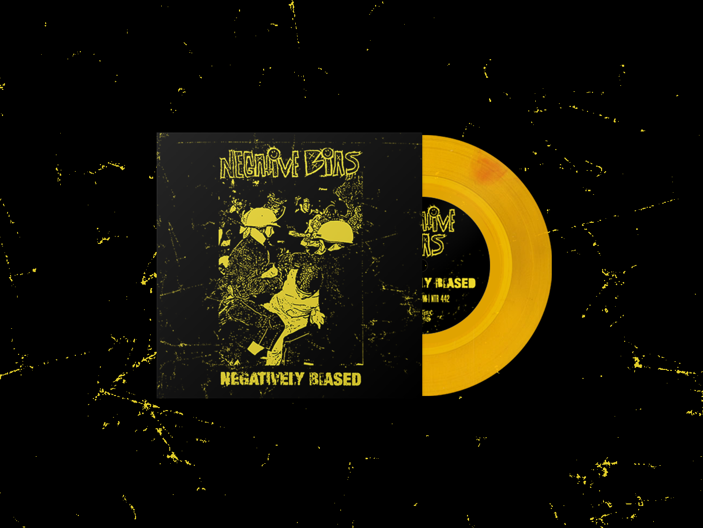 NEGATIVE BIAS - Negatively Biased 7" [TRANS YELLOW]