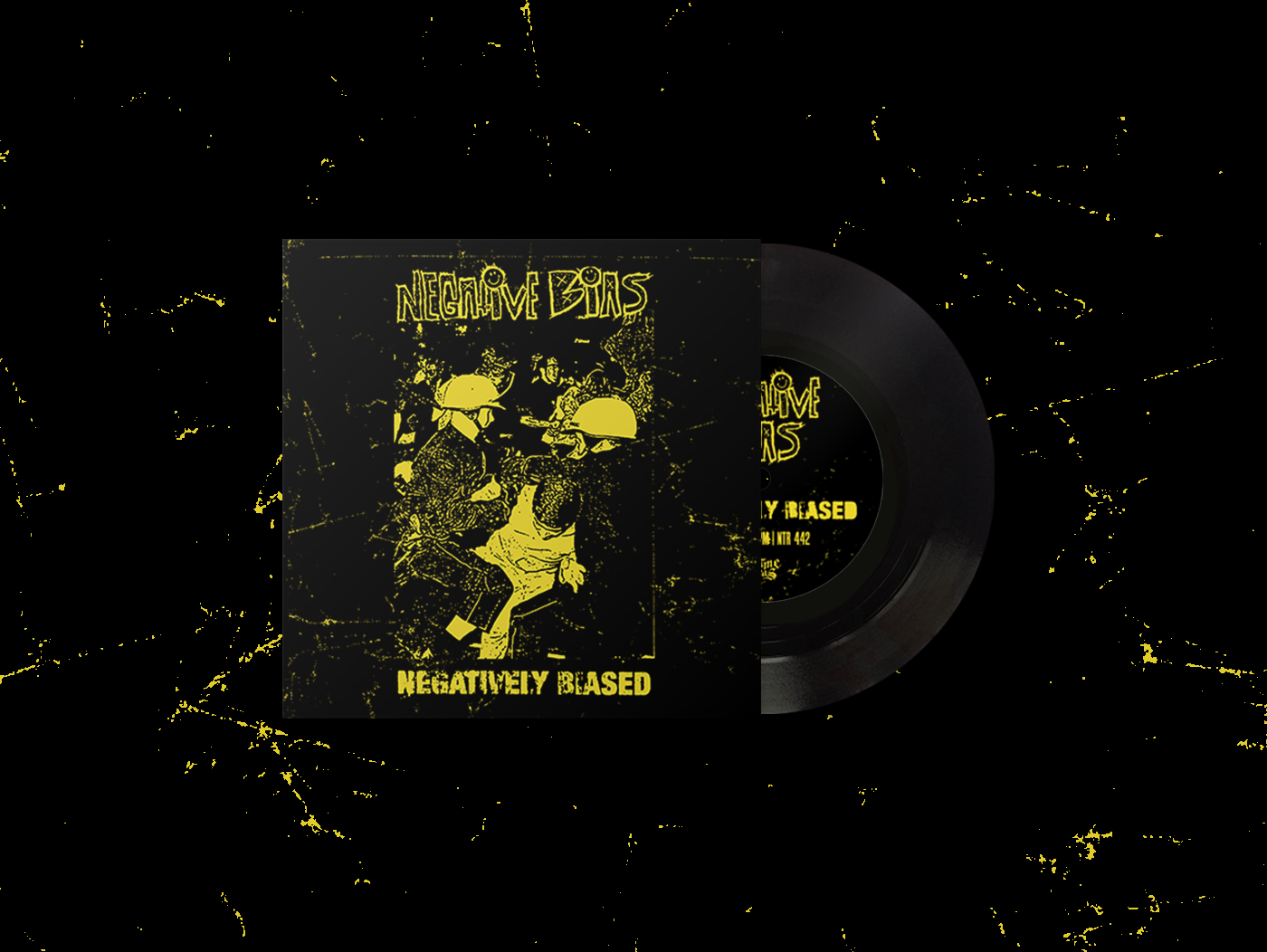 NEGATIVE BIAS - Negatively Biased 7" [BLACK]