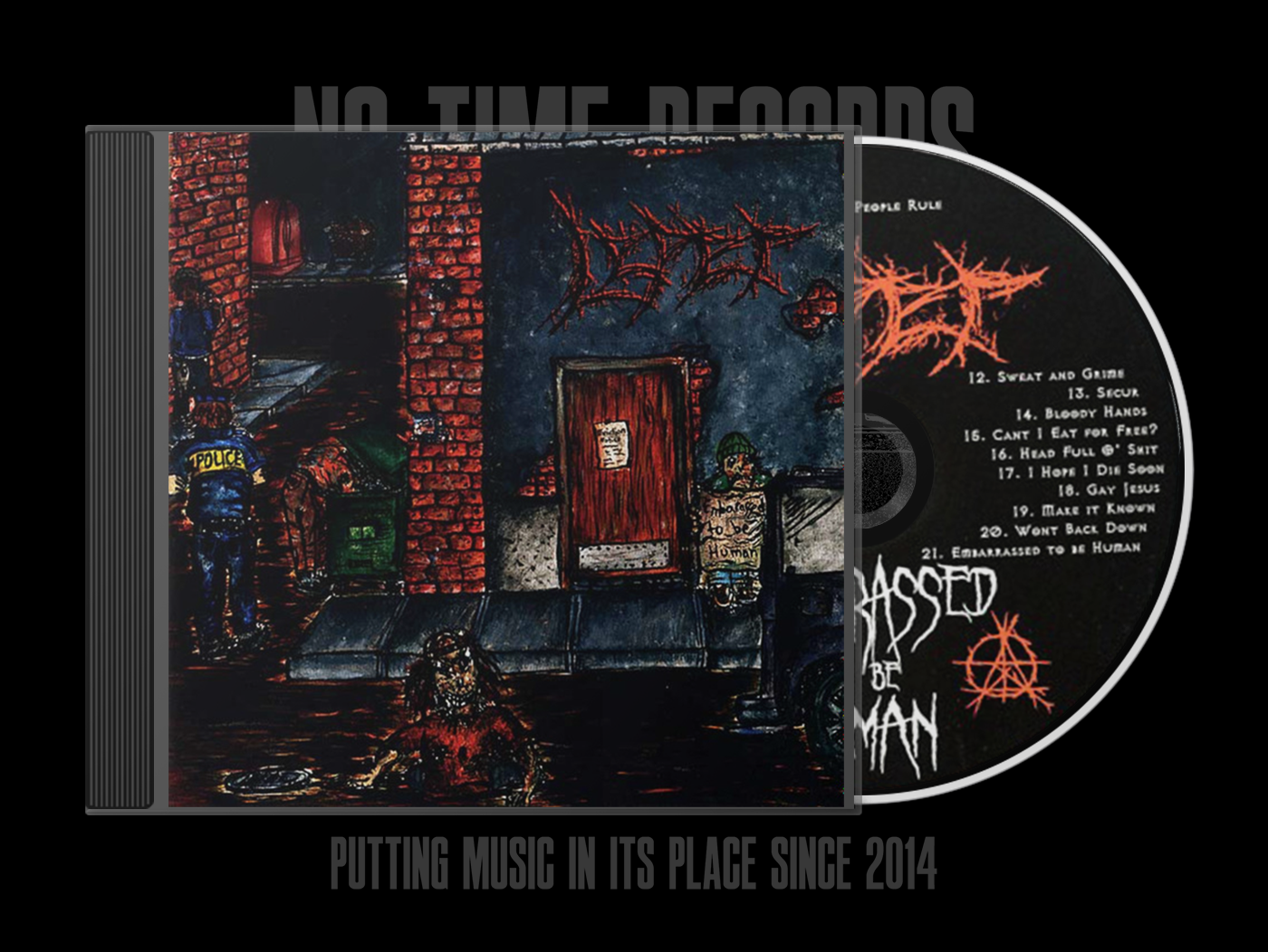 Leper - Embarrassed To Be Human CD