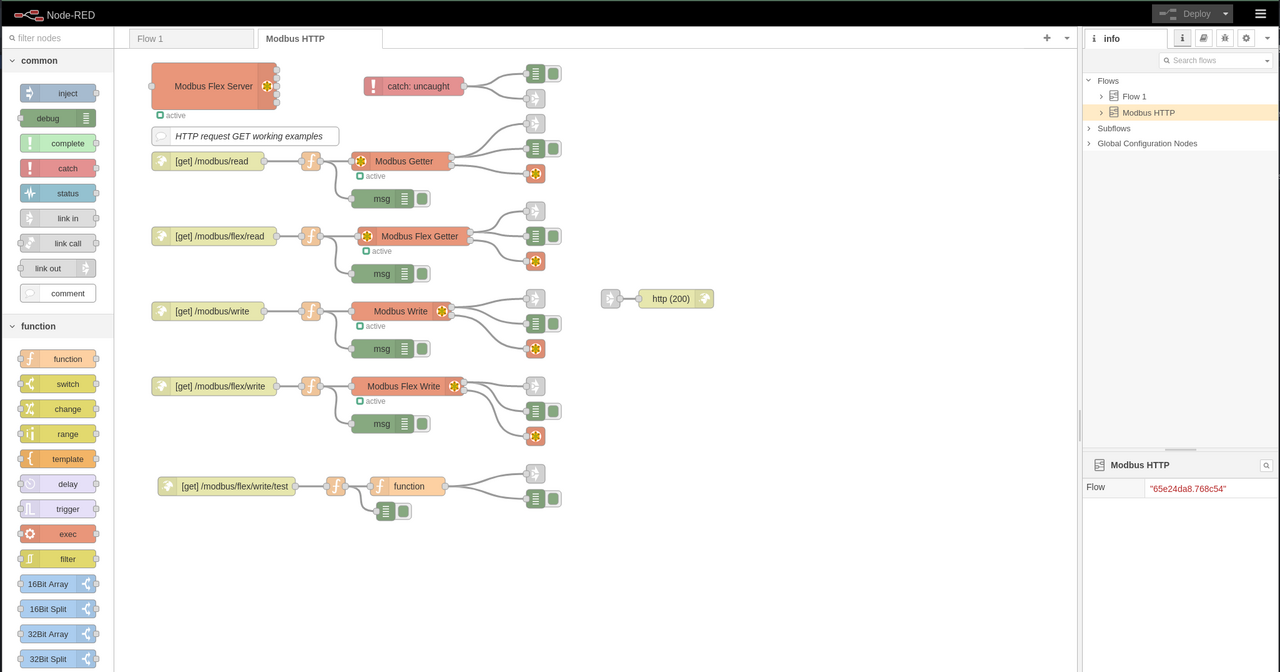 Node‑RED Flow Example
