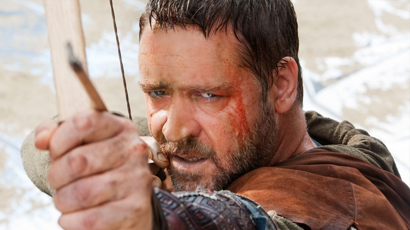 Robin Hood, su Infinity l'impeccabile arciere guerriero di Ridley Scott