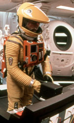 In foto una scena di 2001: Odissea nello spazio. -  Dall'articolo: Arrival tra Kubrick e Fincher: il cinema che esplora l'universo.