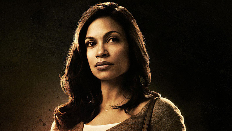 Rosario Dawson, bella fuori, geek dentro