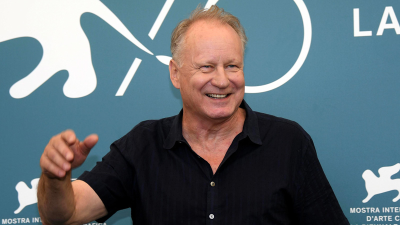 Venezia 76, Stellan Skarsgård scalda i cinefili. Ma oggi è il giorno di Chiara Ferragni.