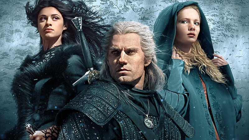The Witcher, il poster italiano della serie