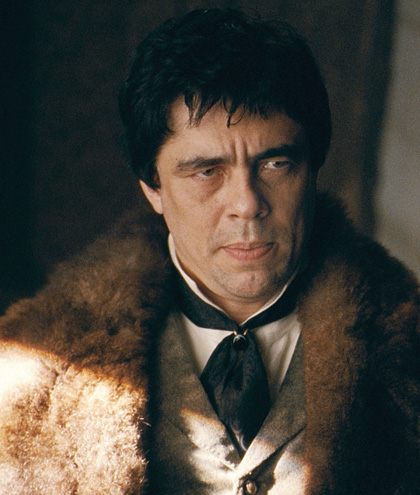 In foto Benicio Del Toro (59 anni) Dall'articolo: Il ritorno dell'uomo lupo.