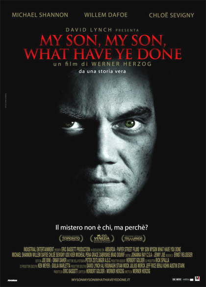 Locandina italiana My Son, My Son, What Have Ye Done