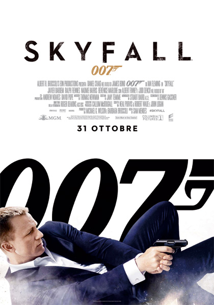 Locandina italiana Skyfall