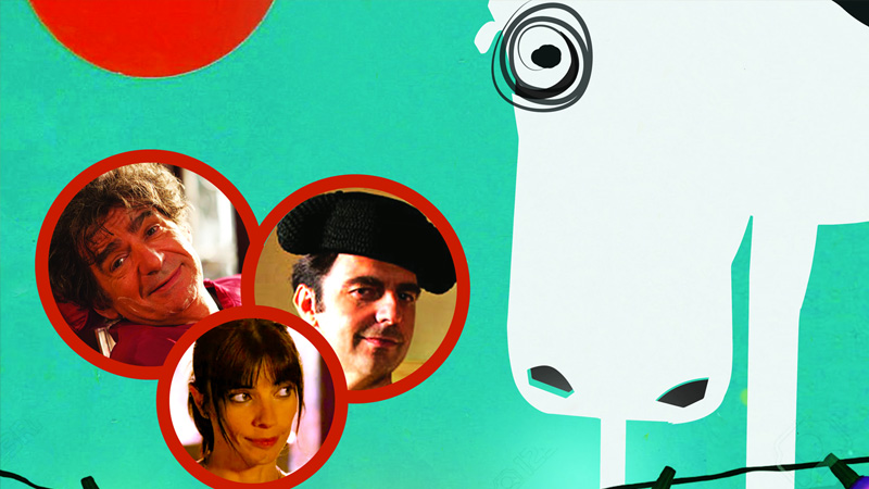 Due uomini, quattro donne e una mucca depressa