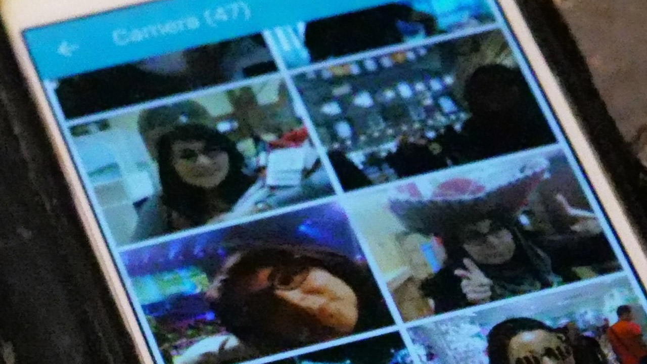 La donna dello smartphone