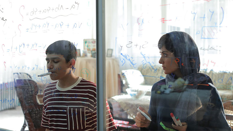 Una donna e un bambino