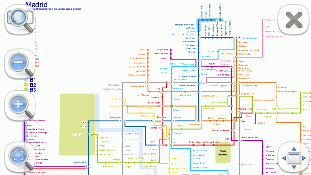 qMetro - Madrid Subway