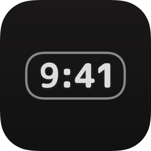 Floating Clock app icon